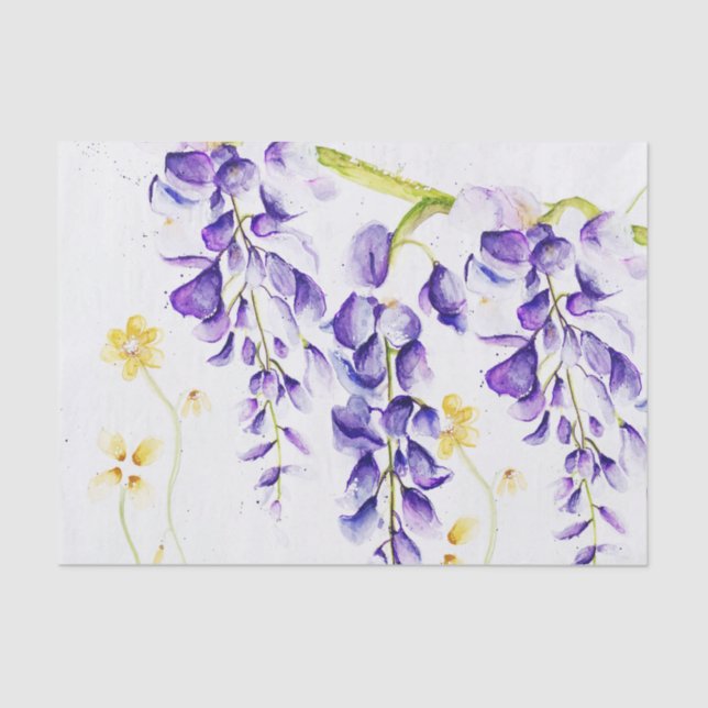 Papier Mousseline Wisteria (Recto)
