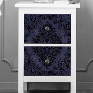 Papier Mousseline Witchery Flourish   Dusty Purple Imaginaire Pentac