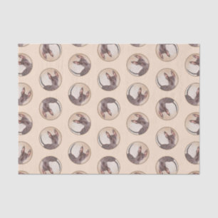 Papier Mousseline Xoloitzcuintli Peinture Foie Sans Cheveux Art Chie