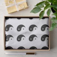 Yogi de la pleine conscience Yin Yang noir et blan