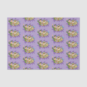 Papier Mousseline Yogi Ours et amis Surprise