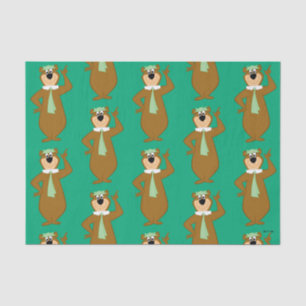 Papier Mousseline Yogi "Plus Intelligent Que L'Ours Moyen"