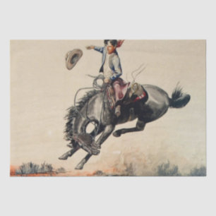 Papier Mousseline « Young Cowboy » par Will James