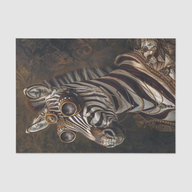 Papier Mousseline Zebra Extravaganza10 (Recto)