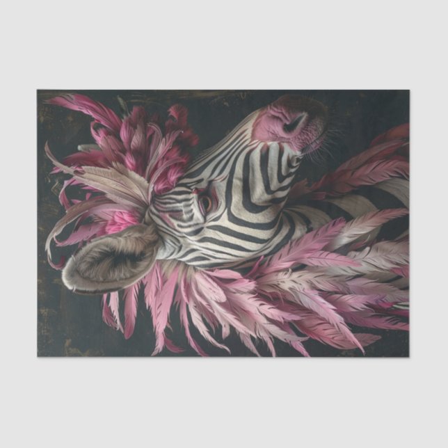 Papier Mousseline Zebra Extravaganza3 (Recto)