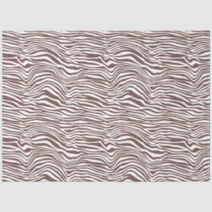 Papier Mousseline Zebra, un animal Brown