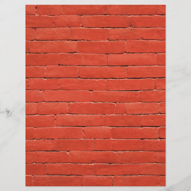 Papier Mur rouge orange (Devant)