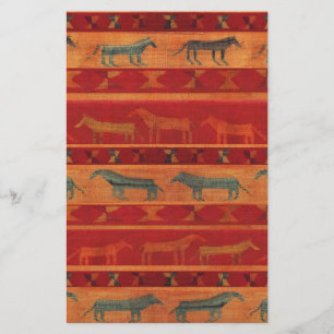 Papier Mustangs gitans sauvages