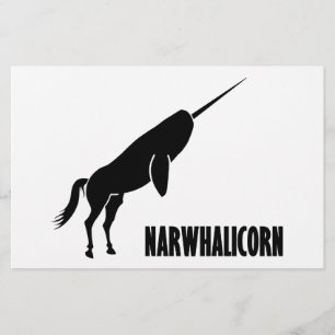 Papier Narwhalicorn Narwhal Unicorn