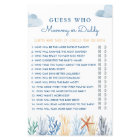 Nautique Devinez Qui Baby shower Jeu