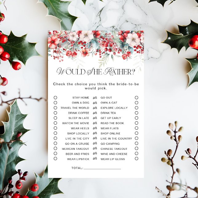 Papier Neige en amour Hiver Jeu de Fête des mariées Flora (Créateur téléchargé)
