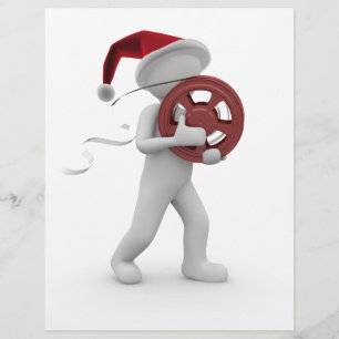 Papier noël hollywoodien