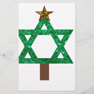 Papier noël mukkah arbre de noël