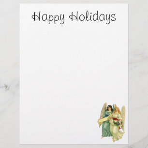 Papier Noël Vintage, Angélique Victorien
