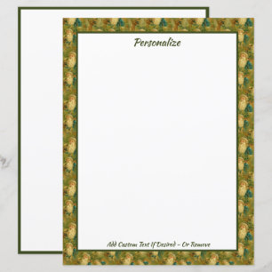 Papier Noël vintage de Saint Nicolas Santa Claus