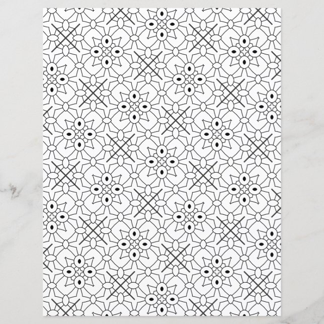 Papier Noir et Blanc 14 (Devant)