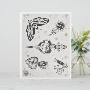 Papier Noir & Gris Par Lauren Caldwell