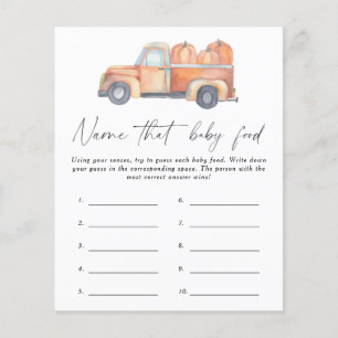 Papier Nom que bébé alimentation jeu de douche - Camion C