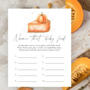 Papier Nom que bébé alimentation jeu de douche - Citrouil