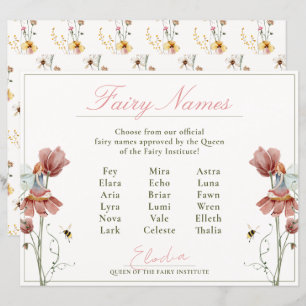 Papier Noms des certificats floraux Vintages honoraires F