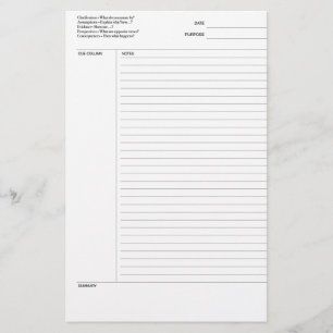 Papier Notes de focus