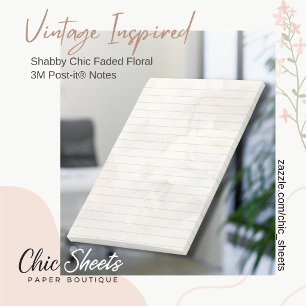 Papier notes Shabby Chic Fleurs Fanées 3M Post-it®