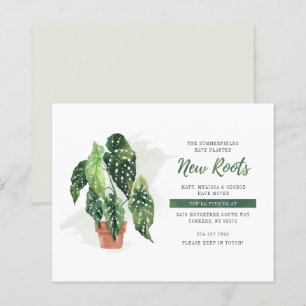 Papier Nous avons déplacé des Plantes d'aquarelle Moving 