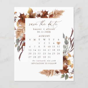 Papier novembre Enregistrer la date