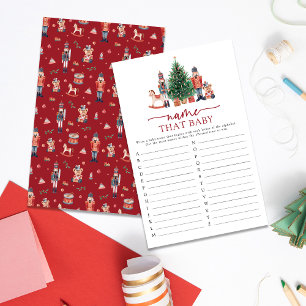 Papier Nutcracker Holiday Baby Game