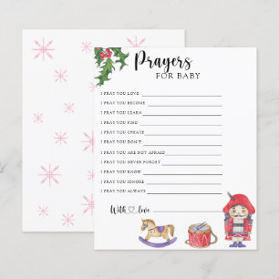 Papier Nutcracker - Partie prières pour bébé