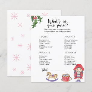 Papier Nutcracker - Whats dans votre jeu de baby shower à