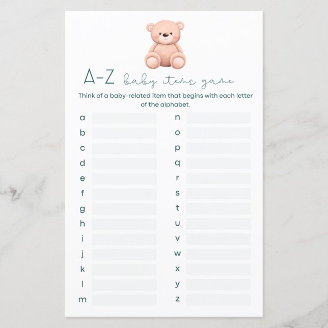 Papier Objets pour bébés | Jeux de douche pour bébé garço (Devant)