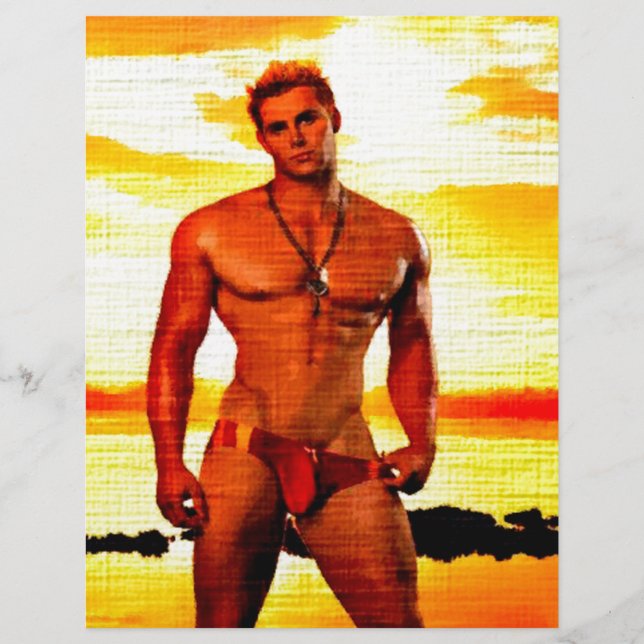 Papier Obsession blonde (Devant)
