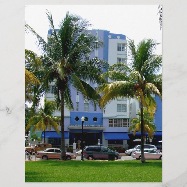 Papier Ocean Drive (Devant)