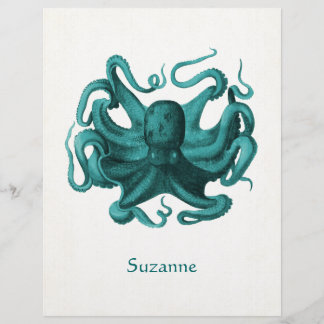 Papier Octopus vintage
