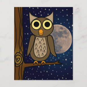 Papier Oiseau de nuit