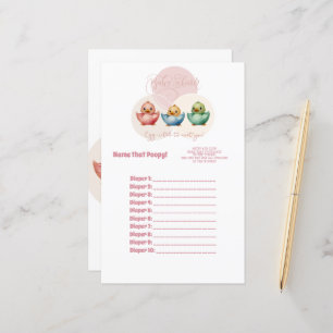 Papier Oiseaux d'Oeufs Cute Kawaii Jeu de Poopy Coloré Pa