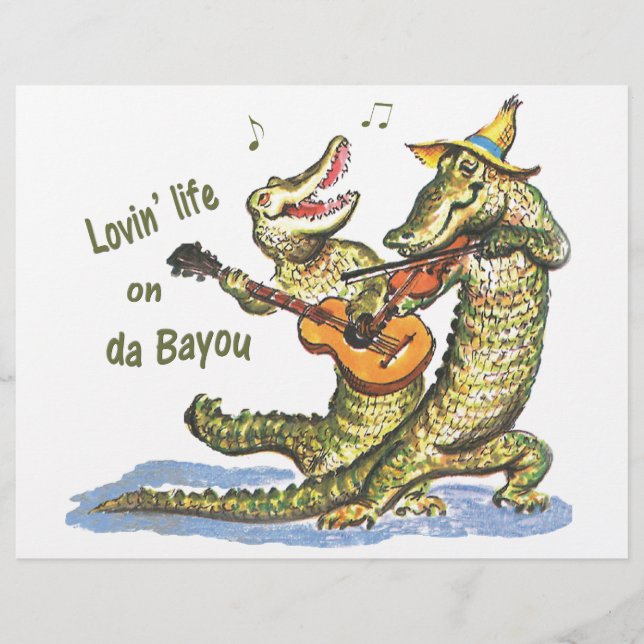 Papier On da Bayou (Devant)