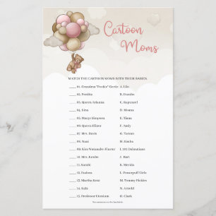 Papier On peut attendre des mamans caricaturales en ivoir