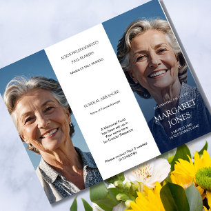 Papier Ordre de cérémonie de la photographie commémorativ