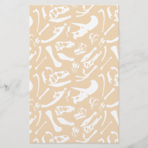 Papier Os Dinosaures (Or)