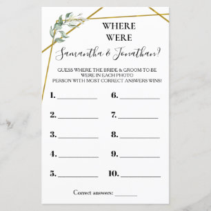 Papier Où sont les couples qui prennent une douche biling