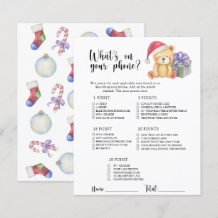 Papier Ours d'hiver - Qu'y a-t-il sur votre jeu de téléph