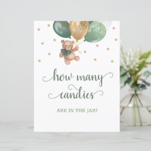 Papier Ours En Conflit Combien De Candies Dans Le Panneau