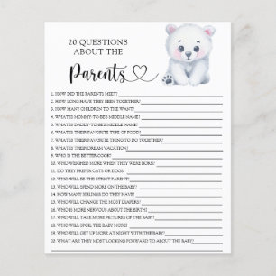 Papier Ours en peluche polaire d'hiver - jeux sur les par