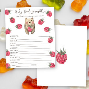 Papier Ours - Mots mêlés pour bébé