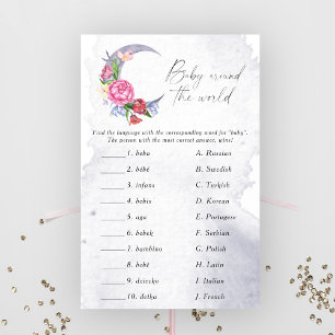 Papier Over the Moon Baby dans le monde jeu