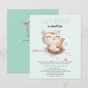 Papier Owl Baby Merci Cadeau Tags Faveurs Garçon Girl