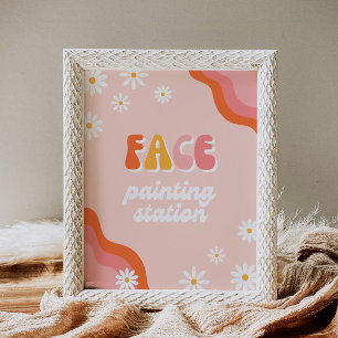 Papier Panneau de la station de peinture super faciale