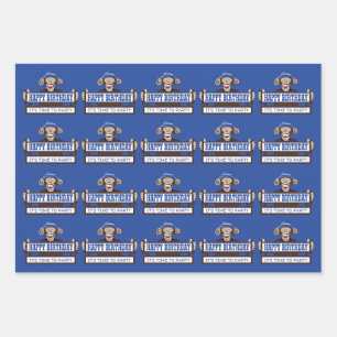 Papier papier à envelopper pour fête d'anniversair